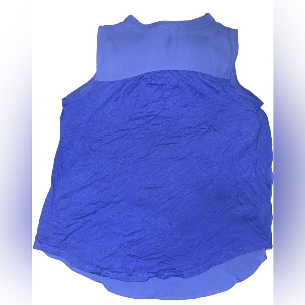 LOFT Women's Blue Sleeveless Top *make offers* - Picture 2 of 6